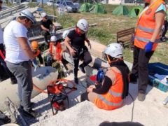 İNDAK, enkaz eğitiminde