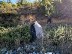 YAMAÇTA MAHSUR KALDI…