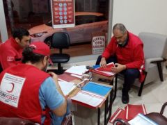 EVİNİ KIZILAYA BAĞIŞLADI…