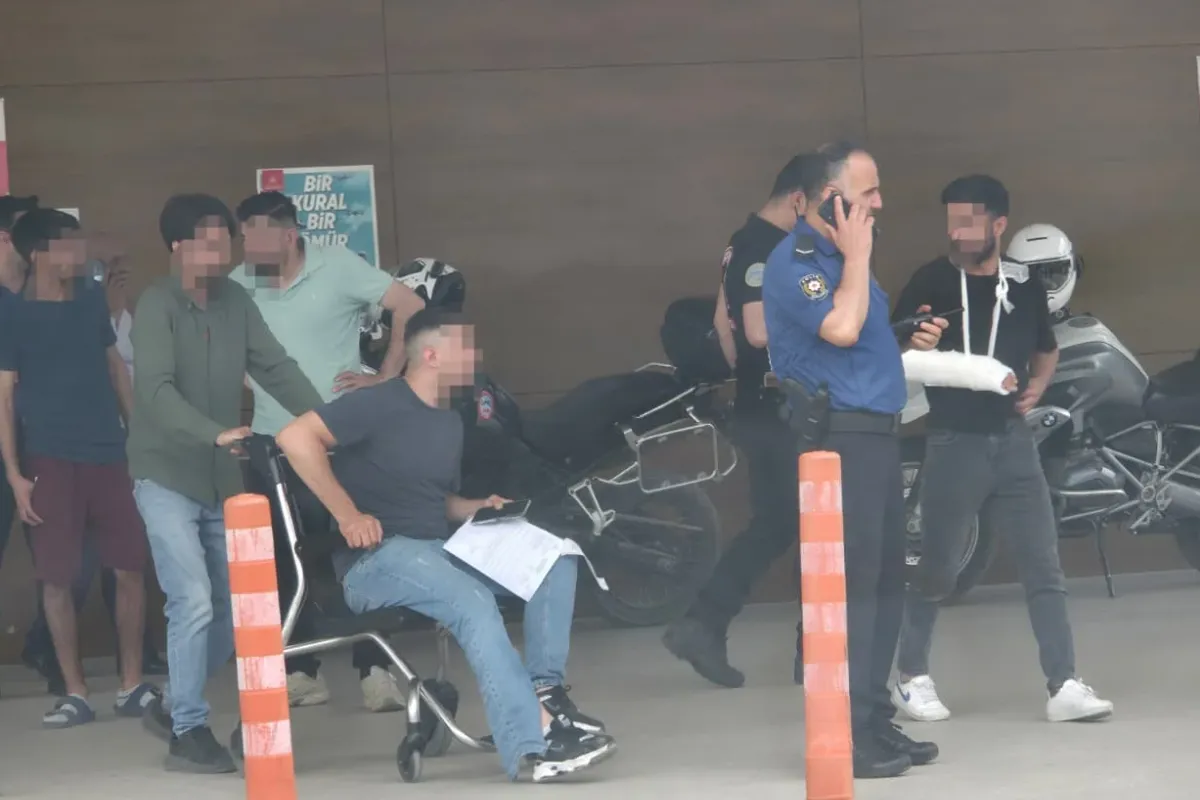 ÇAY BAHÇESİNDE SİLAHLI KAVGA!..